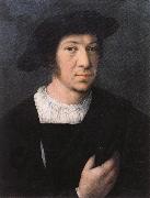 Bernard van orley Portrait of a Man oil painting on canvas